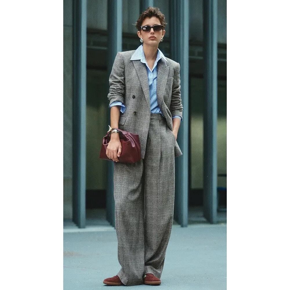Nili lotan gael boyfriend wool cashmere jacket fatigue US2
